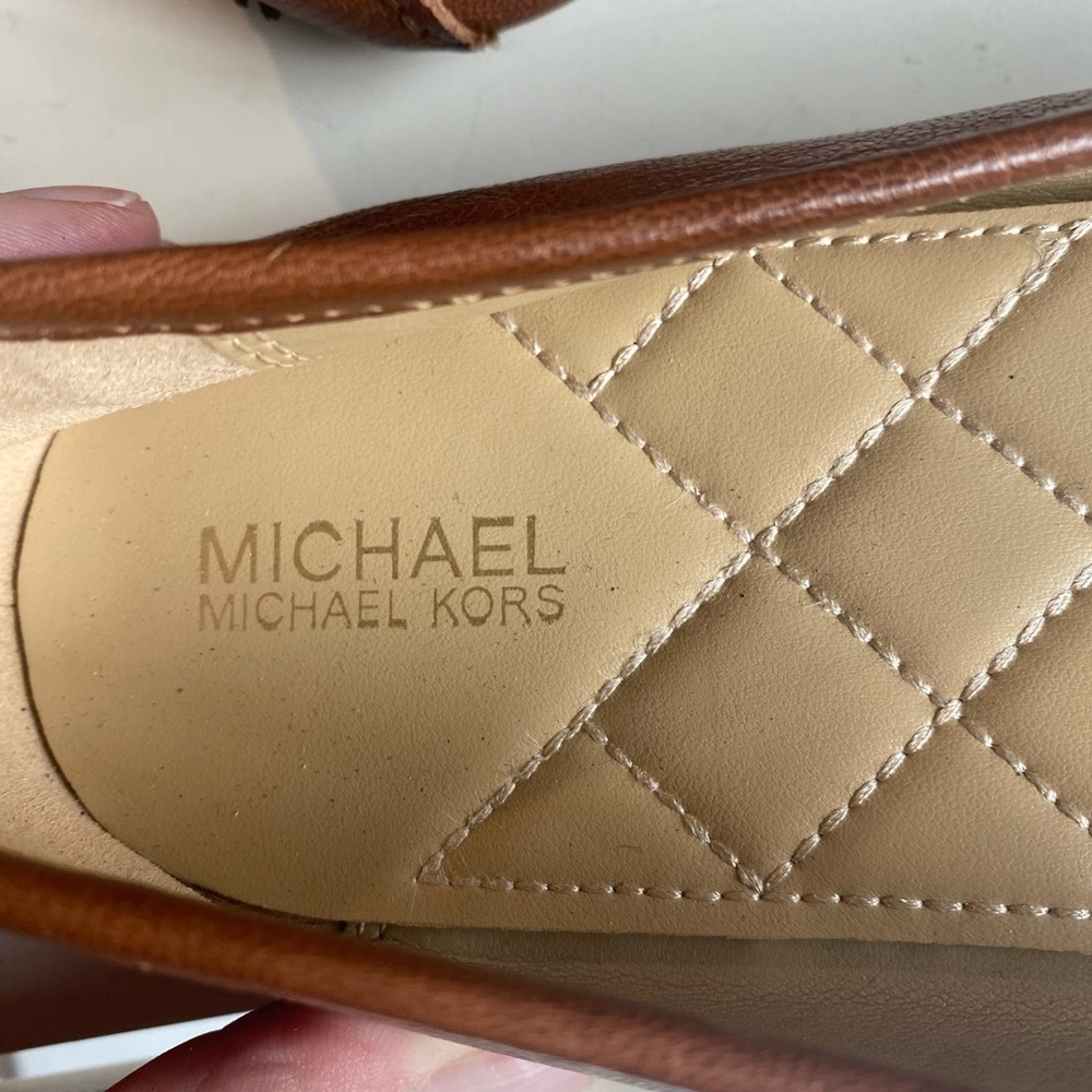Michael Kors Lillie Ballet,  Moccasin Flats, Leather, size 9 - Picture 11 of 13